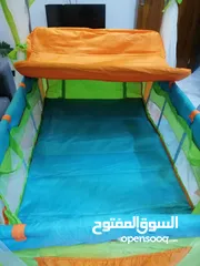  7 سرير طفل قابل للطي نظافه 100٪ من عمر يوم الى عمر 6 سنوات 