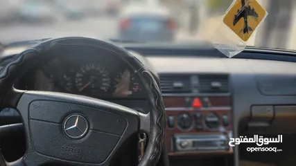  7 Mercedes Benz w202 1997  مرسيدس سي 180 مجمركه ومرخصة فل  اضافات