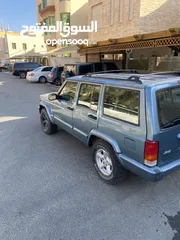  4 للبيع شيروكي موديل 1999 اللون ازرق   For sale Cherokee model 1999, blue color