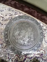  1 تحفه نحاسيه قديمه جدا صناعة إيران أصفهان