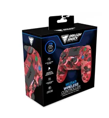  8 يد العاب جيمنغ بلايستيشن 4 الوان متعددة DragonShock PS4 Controller Mizar Wireless Gamepad