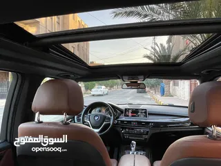  3 BMW x5 model 2016 وارد وصيانة الوكالة plug in hybrid عداد قليل