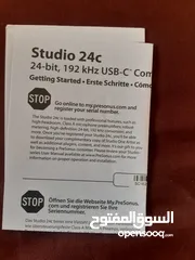  2 واجهة صوت استوديو احترافية Presonus 24c