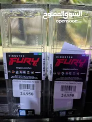  2 رامات 8 جيجا x2 يعني 16 جيجا ddr4 للبيع بسعر ممتاز 35 دينار