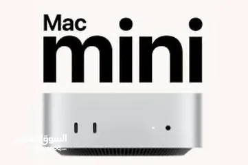  8 ماك مني M4 شامل ‏المستلزمات و تحت ضمان الوكيل مع شاشة 4K ASUS MG28U 2160 x 3840