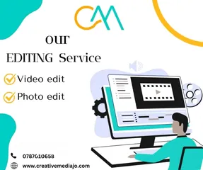  6 تسويق marketing  تصوير 4k photography  تصميم   مونتاج  ويبسايت  متاجر الكترونية  اعلانات