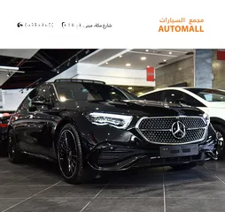 17 مرسيدس اي كلاس مايلد هايبرد نايت بكج 2024 Mercedes E200 Mild Hybrid AMG Kit Night Package