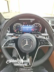  24 مرسيدس بنز S580 أبيض 2023 خليجي 5.000 KM ضمان الوكالة تشيكات الوكالة سيرفيس الوكالة