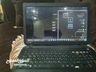  6 لاب تب توشيبا مستعمل ل البيع الضروري بسعر رخيص لاني محتاج المصاري ضروري جدا