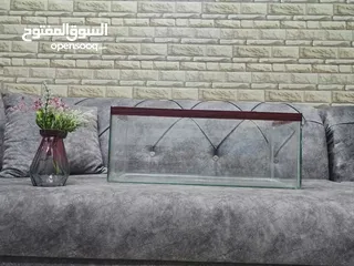  3 حواض سمك  بسعر حرق مقاس عرض62 ارتفاع 25 عمق25  متوفر 5 حواض سعر ثاني للكو