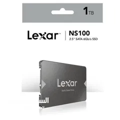  2 هارد دسك داخلي سريع 1000GB LEXAR NS100 15X SPEED DESKTOP - LAPTOP GAMING SSD 2.5 INCH