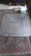  4 Used glass table for sale