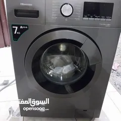  1 غسالة اوتوماتيك هايسنس 7 ك