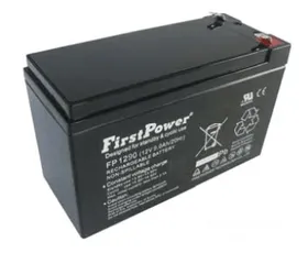  1 بطارية 12V  9A