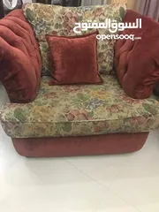  4 طقم جلوس امريكي خشب زان مكون من 7 مقاعد للبيع بسعر مغري