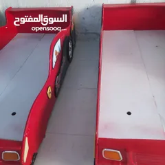  7 تخت اطفال شكل سياره