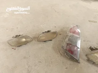  5 قطع سيريون بركبو على موديلات 2009 طبون امامي / طبون خلفي اضوية امامية  كشافات  اضوية خلفية للتواصل..