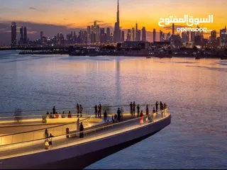  4 شقه جراند فندقيه 3 غرف للبيع قلب ميناء خور إطلالة على برج خليفة وداون تاون تقسيط Dubai Creek Harbour