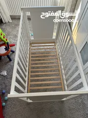  6 سرير أطفال خشب  baby crib