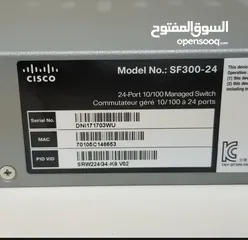  7 Cisco Small Business SF300-24 - switch - 24 ports - managed