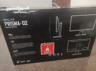  3 شاشة 75 hz تدعم منفذ type c فيها مكبر صوت مدمج