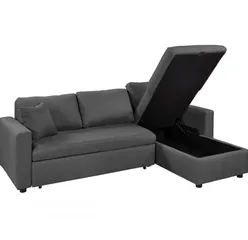  3 Brand new L shape sofa cum bed with storage for sale