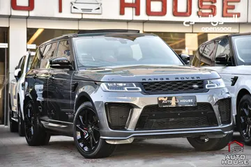  1 رنج روفر سبورت بلاك اديشن وارد وكفالة الوكالة 2019 Range Rover Sport HSE SV Kit Black Edition