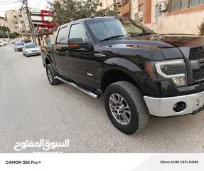  2 F150 اسود 2013 فحص كامل بحالة الوكاله تعديل كامل   بوز رابتر مع طقم الايه مع مرشات جانبيه