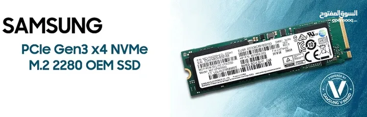  2 Samsung  NVME SSD 256G
