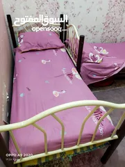  2 سرير اولاد طابقين مستعمل للبيع