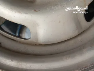  3 جنط 14 هايلكس مع كوشوك