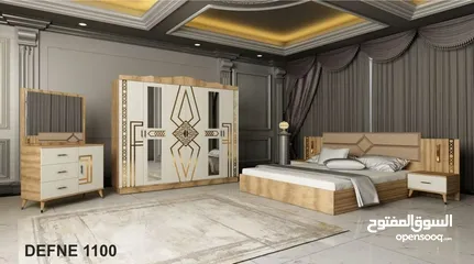  15 غرف نوم تركي 7 قطع مميزه شامل تركيب ودوشق مجاني