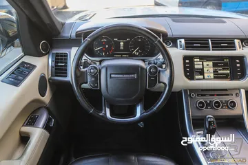  21 Range Rover Sport 2014  السيارة وارد الشركة و قطعت مسافة 75,000 كم فقط