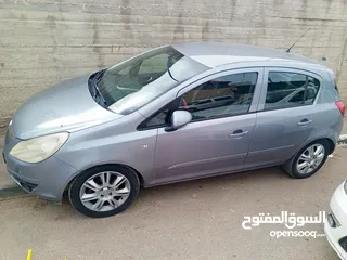  4 اوبل كورسا 2007 ترخيص 2009