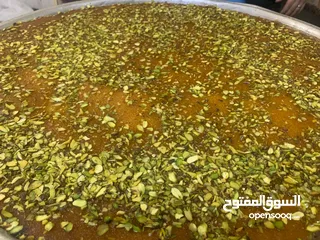  17 كنافة نابلسية اصيلة بالسمن البلدي الاصلي والجبنة العرقاوية الغنية عن التعريف