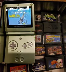  1 نايتندو قيم بوي معاه 15لعبة Nintendo Game Boy includes 15 games
