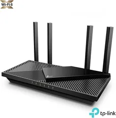  3 راوتر انترنت شبكات انترنت وايرلس تي بي لينك TP Link Dual Bands Router AX55 for internet connection