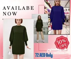  10 Knitted Pattern Dress, Made in Turkey – 10% Off Now!" فستان تريكو منقوش , صناعة تركية  – خصم 10% الآ