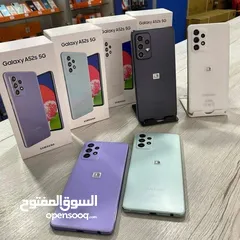  2 مستعمل اخو الجديد Samsung A52s 5G جيجا 256 اغراضة والكرتونه الأصلية متوفر توصيل