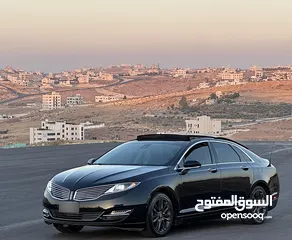  1 لينكولن MKZ 2014 لون أسود مميزه فحص كامل كرت ابيض فل الفل اعلى صنف بانوراما مع مساج