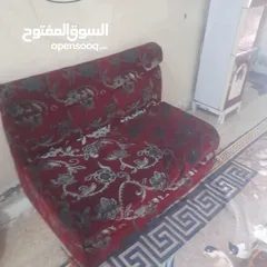  1 قنفات  لون ماروني نضيفات