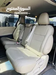  4 TOYOTA SIENNA XLE 2017 رقم 1 فل ابشن