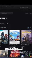  21 حساب Epic Games مميز  284 لعبة + 152 سكن Fortnite + (1200 V-Bucks )