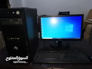  1 كمبيوتر كامل للبيع او البدل