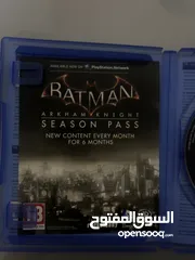  2 CD Batman ARKHAM KNIGHT PS4 للبيع