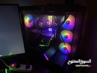  2 كمبيوتر للبيع جيمنج  استعمال شهر
