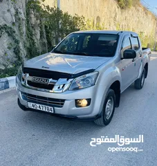  9 بك اب 4+4ايسوزو  D-MAX موديل 2016  وارد شركه جير عادي بحاله ممتازه