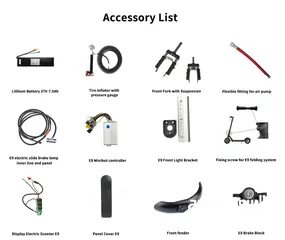  9 2024 models scooter part's