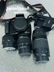  3 Camera Canon EOS 1100D