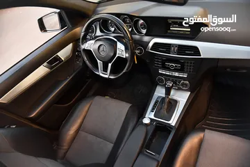  12 مرسيدس سي كلاس وارد الوكالة 2013 Mercedes C180 Avantgarde AMG Line CGI